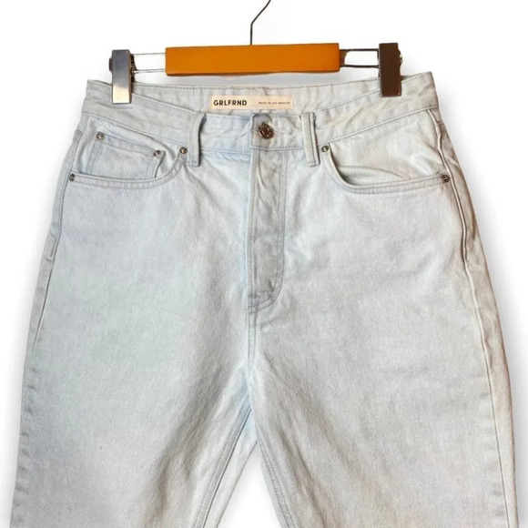 GRLFRND Karolina High Rise Straight  Crop Jeans - Picture 6 of 14